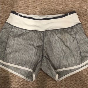 Lululemon speed shorts